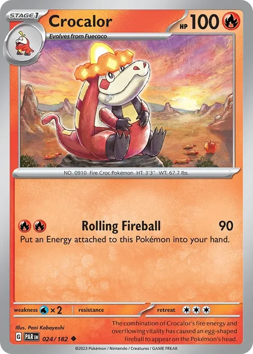 024/182 from Paradox Rift Uncommon Pokemon Card