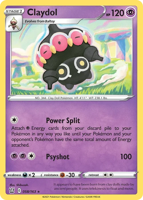 058/163 from Battle Styles Rare Pokemon Card