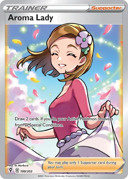 199/203 from Evolving Skies Full Art Trainer Card