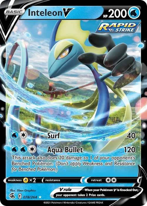 078/264 from Fusion Strike Ultra Rare Pokemon Card