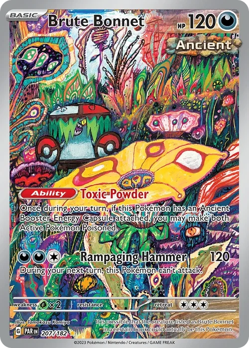 207/182 from Paradox Rift Illustration Rare Pokemon Card