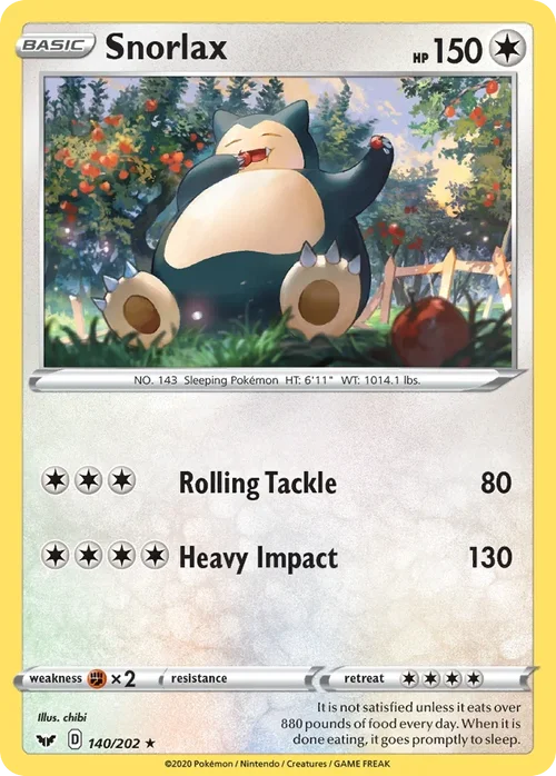 140/202 from Sword & Shield Rare Pokemon Card