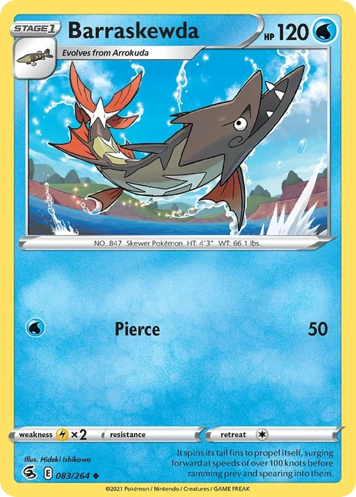 083/264 from Fusion Strike Uncommon Pokemon Card