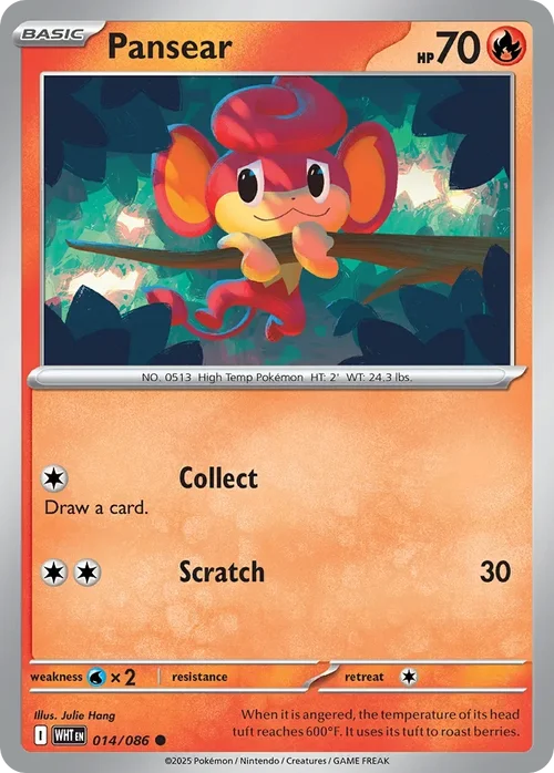014/086 from White Flare Common Pokemon Card