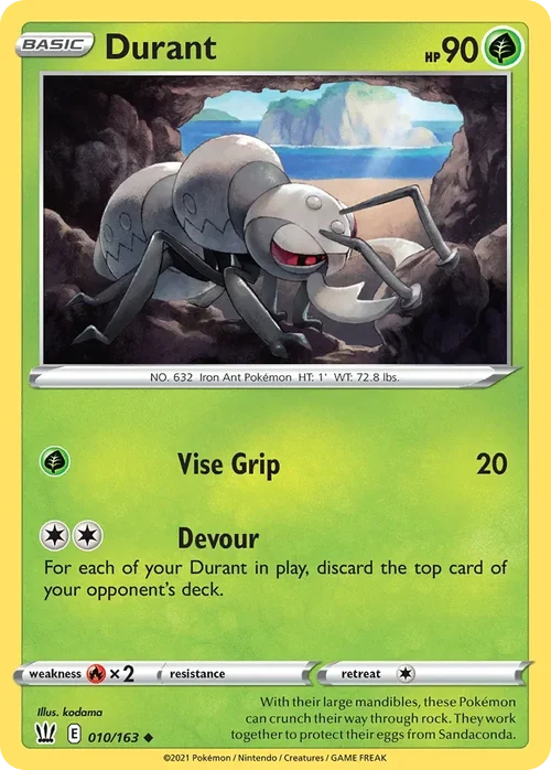 010/163 from Battle Styles Uncommon Pokemon Card