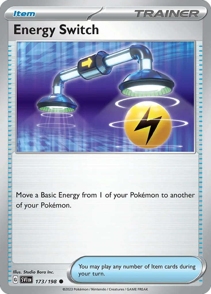 Energy Switch 173 Pokemon card from Scarlet & Violet set