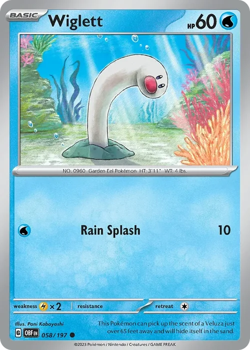 058/197 from Obsidian Flames Common Pokemon Card