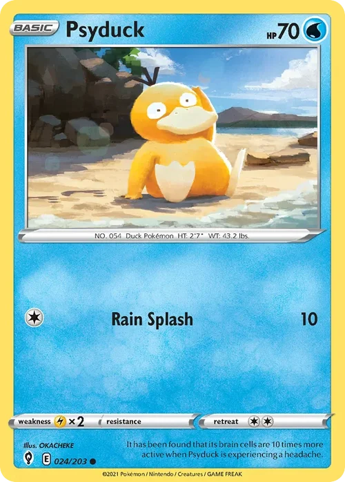 024/203 from Evolving Skies Common Pokemon Card