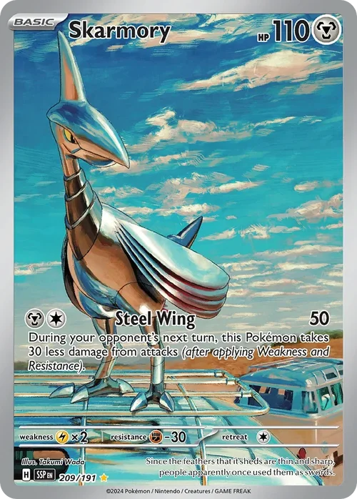 209/191 from Surging Sparks Card List Illustration Rare Pokemon Card