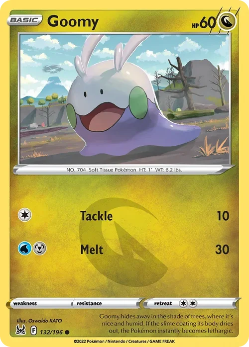 132/196 from Lost Origin Common Pokemon Card