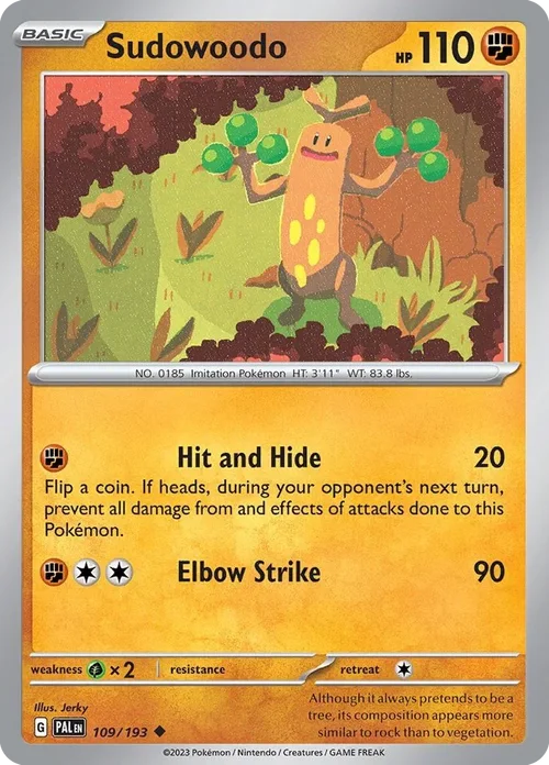 109/193 from Paldea Evolved Uncommon Pokemon Card