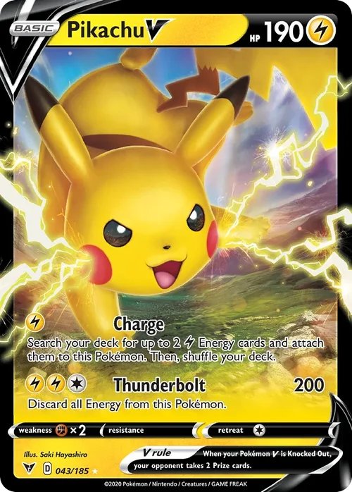 043/185 from Vivid Voltage Ultra Rare Pokemon Card