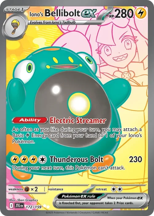 172/159 from Journey Together Ultra Rare Pokemon Card
