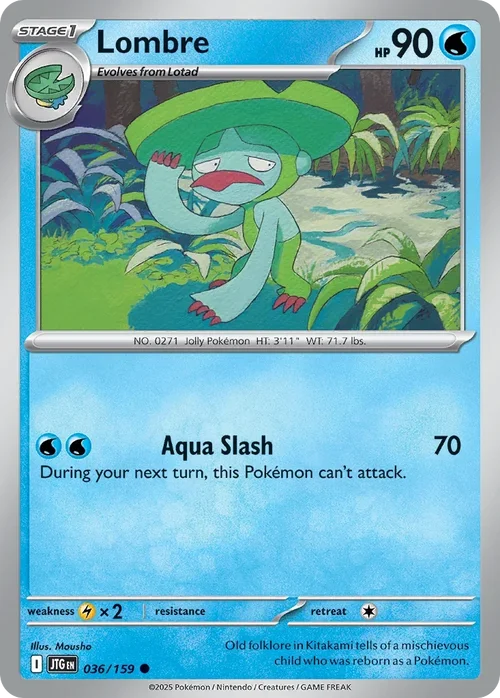 036/159 from Journey Together Common Pokemon Card