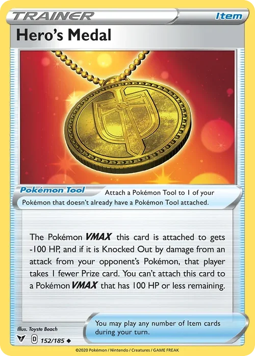 152/185 from Vivid Voltage Uncommon Trainer Card