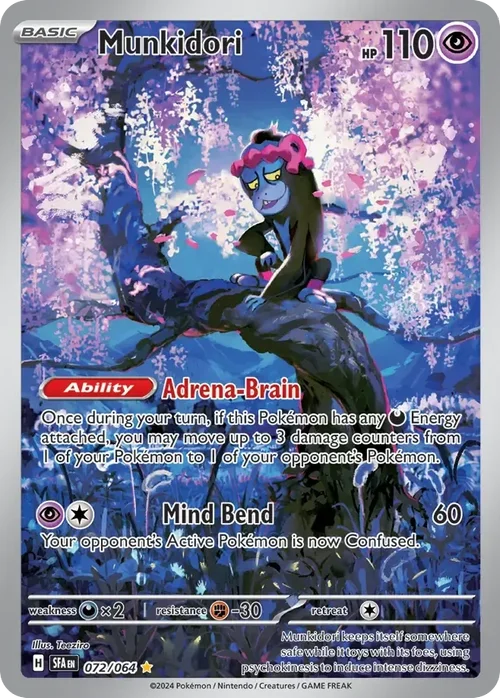 072/064 from Shrouded Fable Card List Illustration Rare Pokemon Card