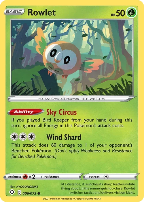 006/072 from Shining Fates Common Pokemon Card