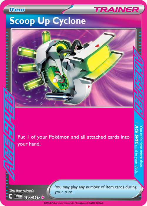 162/167 from Twilight Masquerade ACE SPEC Rare Pokemon Card