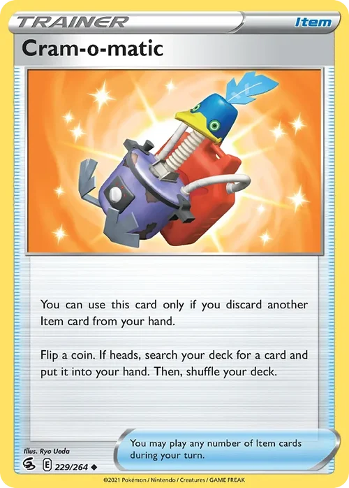 Cram o-matic-229 Pokemon card from Fusion Strike set