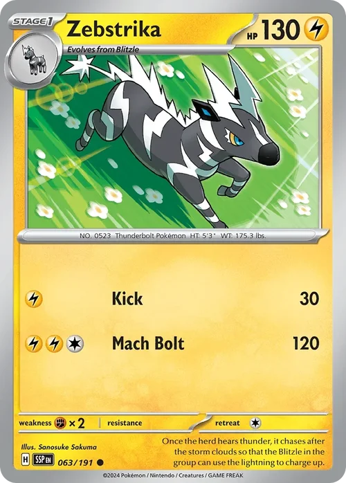 063/191 from Surging Sparks Card List Common Pokemon Card
