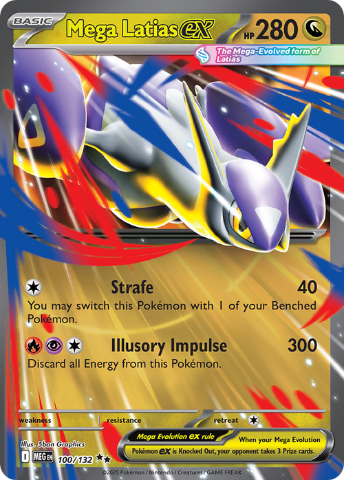 100/132 from Mega Evolution double-rare