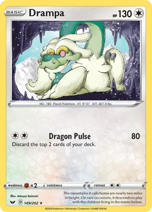 149/202 from Sword & Shield Rare Pokemon Card