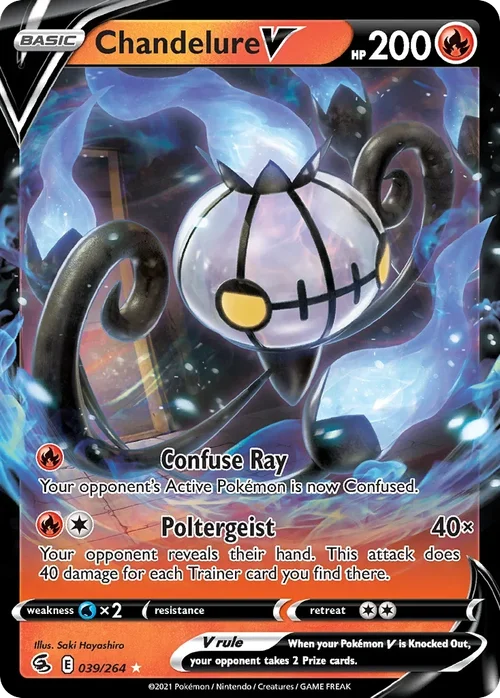 039/264 from Fusion Strike Ultra Rare Pokemon Card