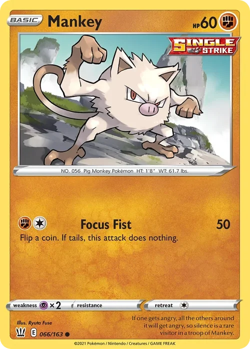 066/163 from Battle Styles Common Pokemon Card