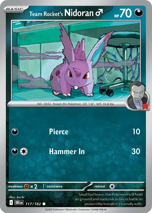117/182 from Destined Rivals Common Pokemon Card