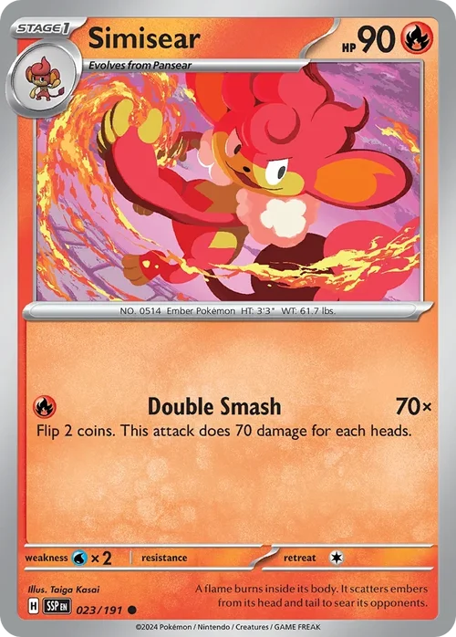 023/191 from Surging Sparks Card List Common Pokemon Card
