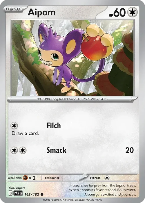 145/182 from Paradox Rift Common Pokemon Card