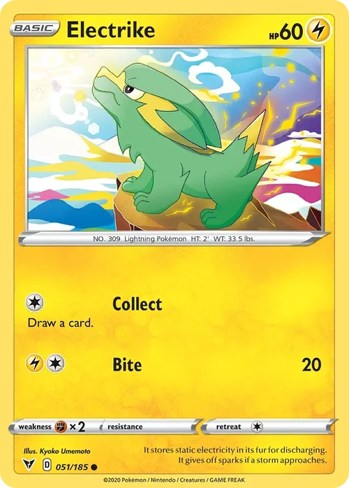 051/185 from Vivid Voltage Common Pokemon Card