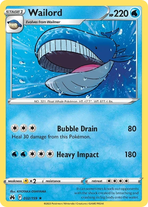 032/159 from Crown Zenith Rare Pokemon Card
