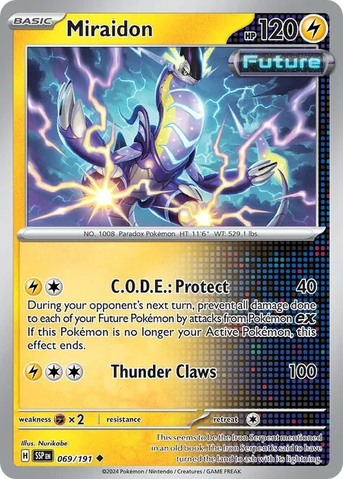 069/191 from Surging Sparks Card List Uncommon Pokemon Card