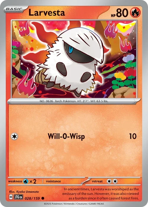 028/159 from Journey Together Common Pokemon Card