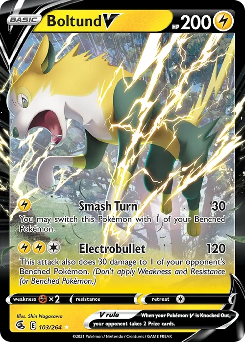 103/264 from Fusion Strike Ultra Rare Pokemon Card