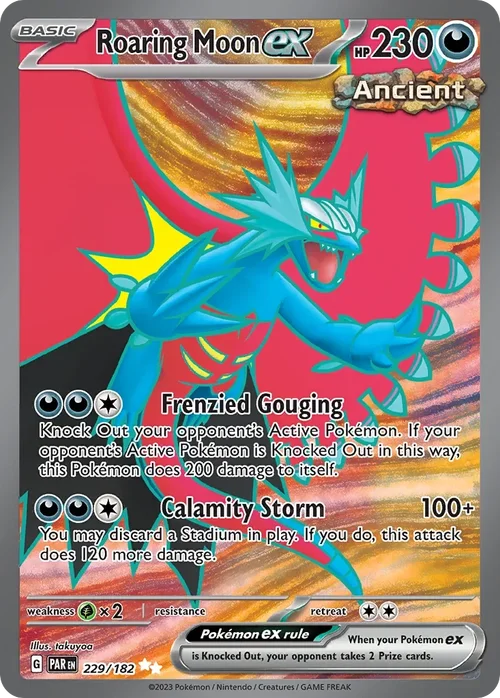 229/182 from Paradox Rift Ultra Rare Pokemon Card