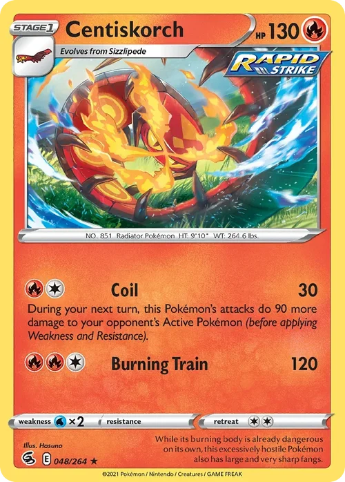 048/264 from Fusion Strike Rare Pokemon Card