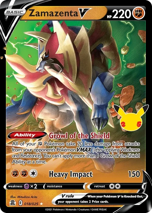 018/025 from Celebrations Ultra Rare Pokemon Card