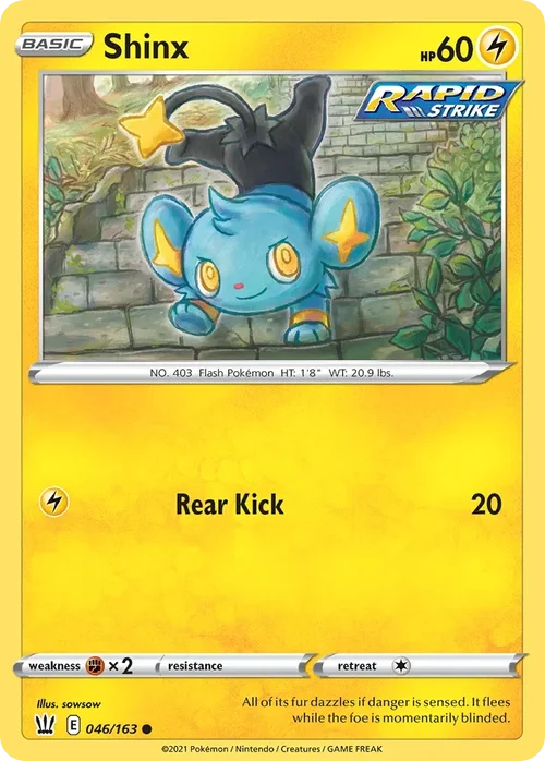 046/163 from Battle Styles Common Pokemon Card