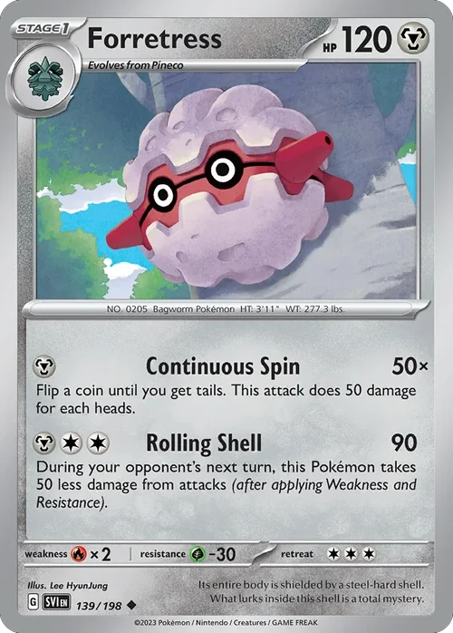 139/198 from Scarlet & Violet Uncommon Pokemon Card