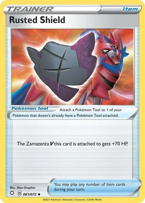061/072 from Shining Fates Uncommon Trainer Card
