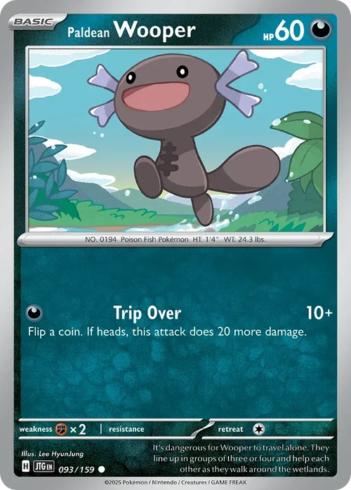 093/159 from Journey Together Common Pokemon Card