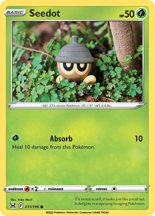011/196 from Lost Origin Common Pokemon Card