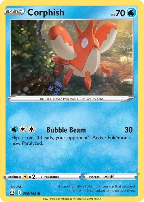 038/163 from Battle Styles Common Pokemon Card