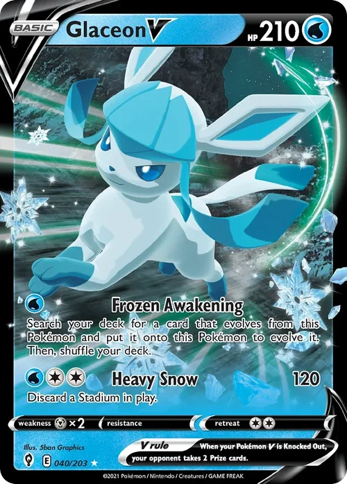 040/203 from Evolving Skies Ultra Rare Pokemon Card