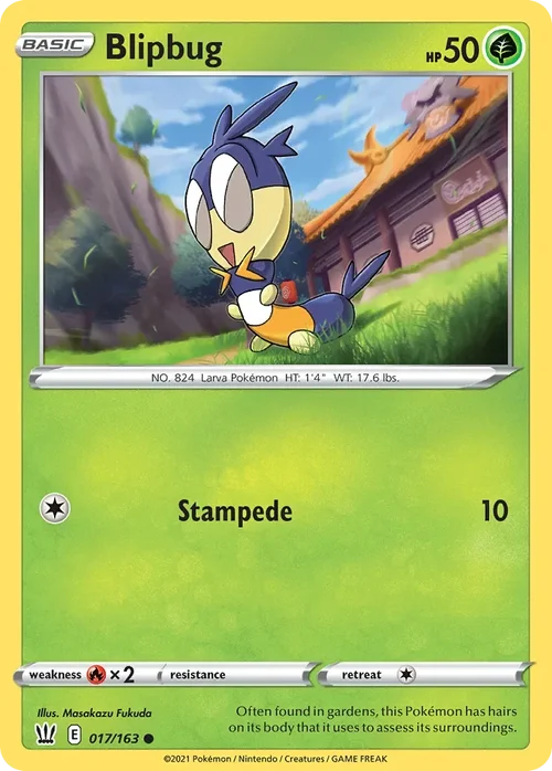 017/163 from Battle Styles Common Pokemon Card