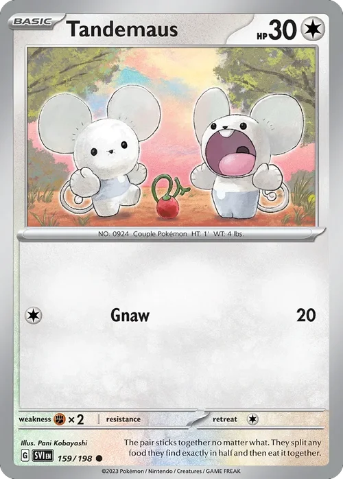 159/198 from Scarlet & Violet Common Pokemon Card