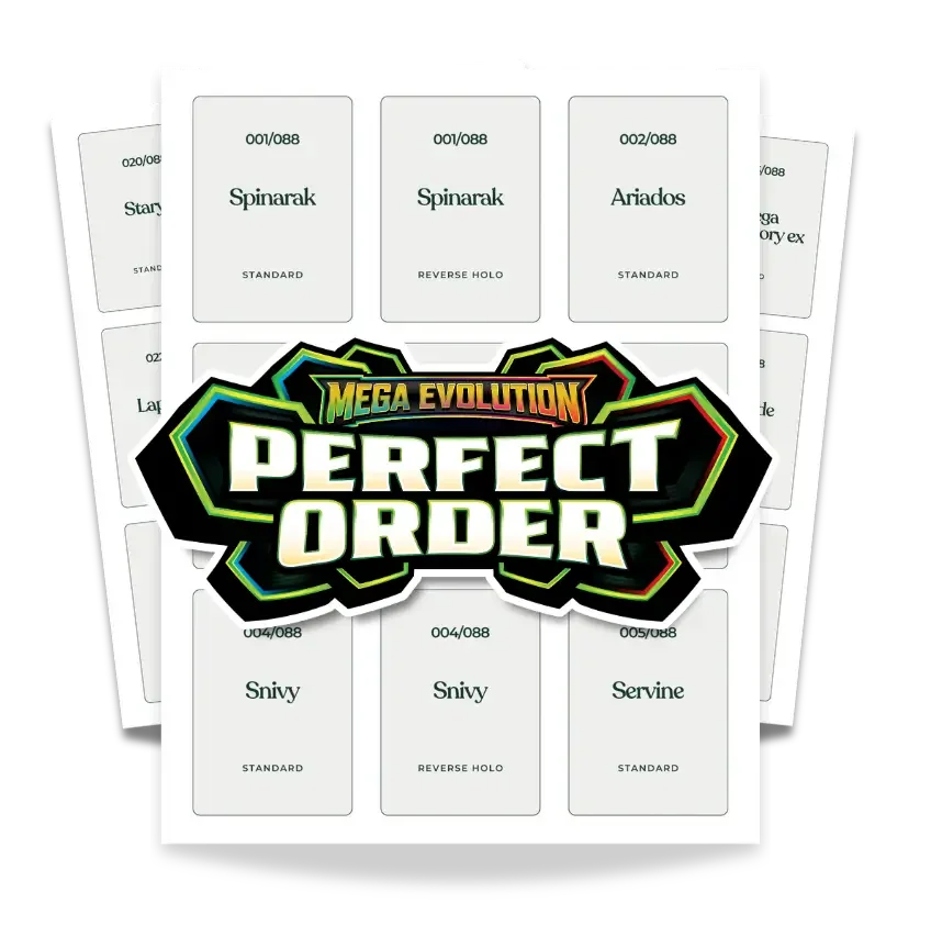 Perfect Order Master Set: Checklist, Binder Layout & Placeholders