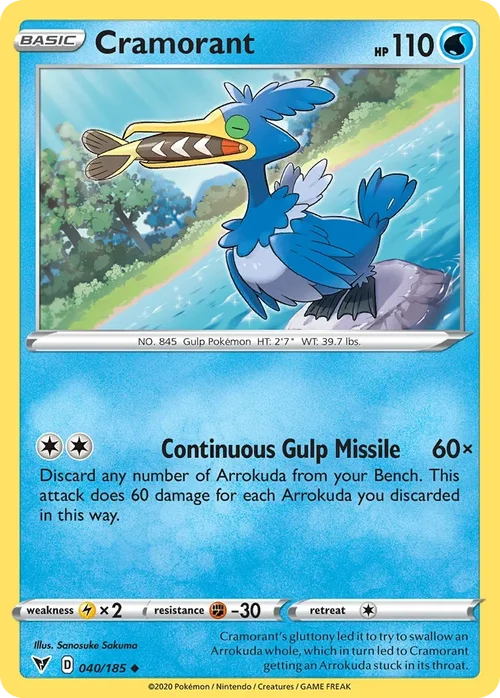 040/185 from Vivid Voltage Uncommon Pokemon Card
